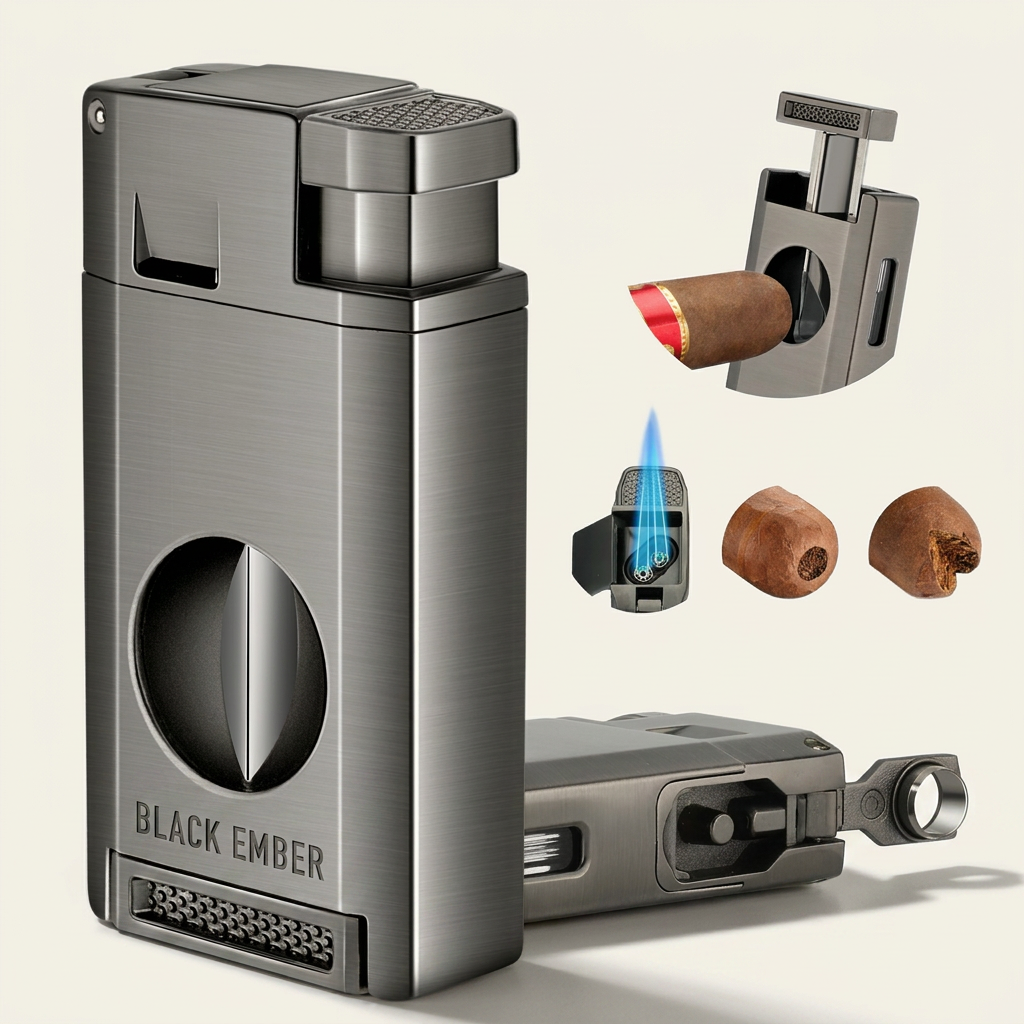 3-in-1 Lighter — Double Flame
