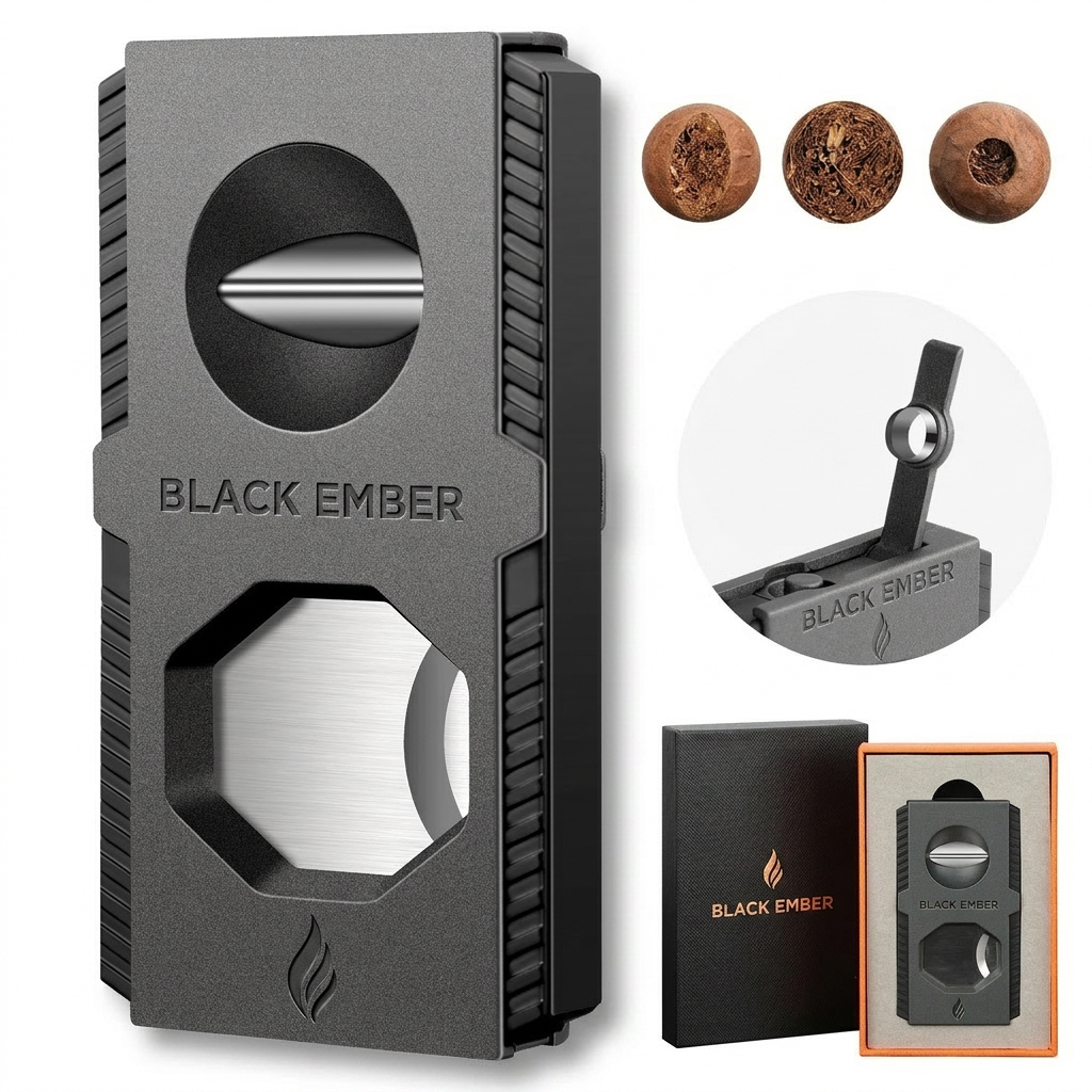 3-in-1 Cutter — V-Cut + Guillotine + Punch