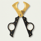 Scissors Cutter — Bronze Engraved