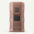 4-in-1 Lighter — Dual Flame + Punch + Stand