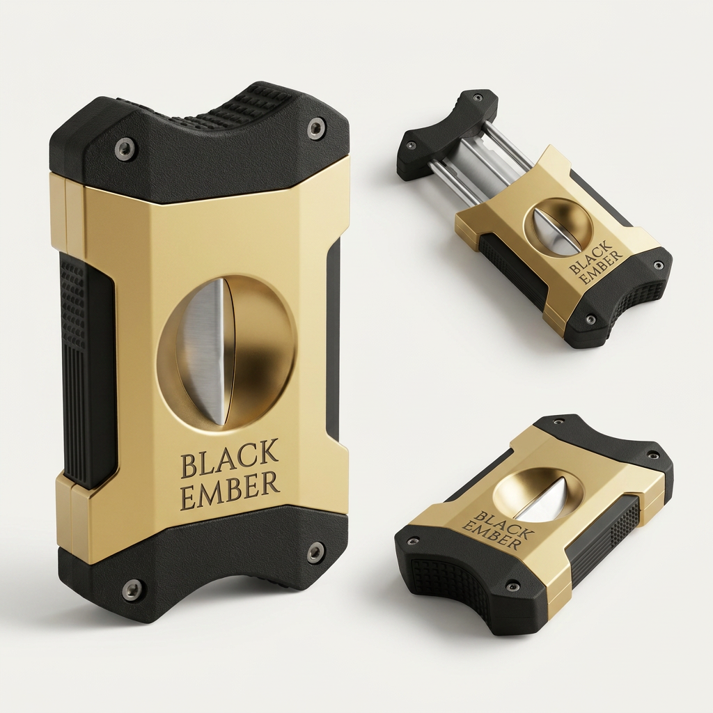 V-Cut Cutter + Stand — Stainless Steel