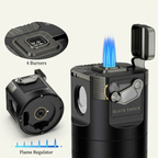 Desktop 8-in-1 Lighter — Quad Flame