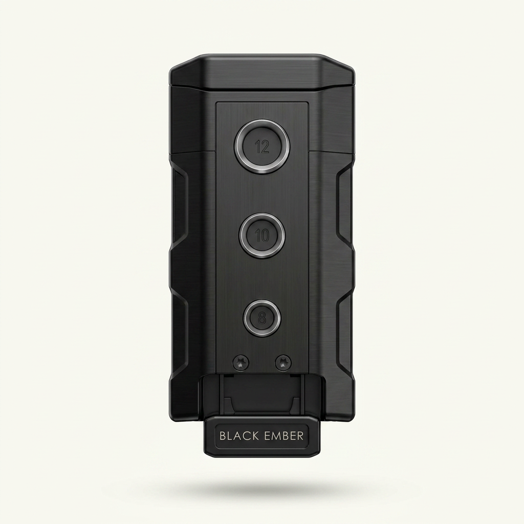 4-in-1 Lighter — Dual Flame + Punch + Stand