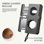3-in-1 Cutter — V-Cut + Guillotine + Punch