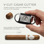 3-in-1 Cutter — V-Cut + Guillotine