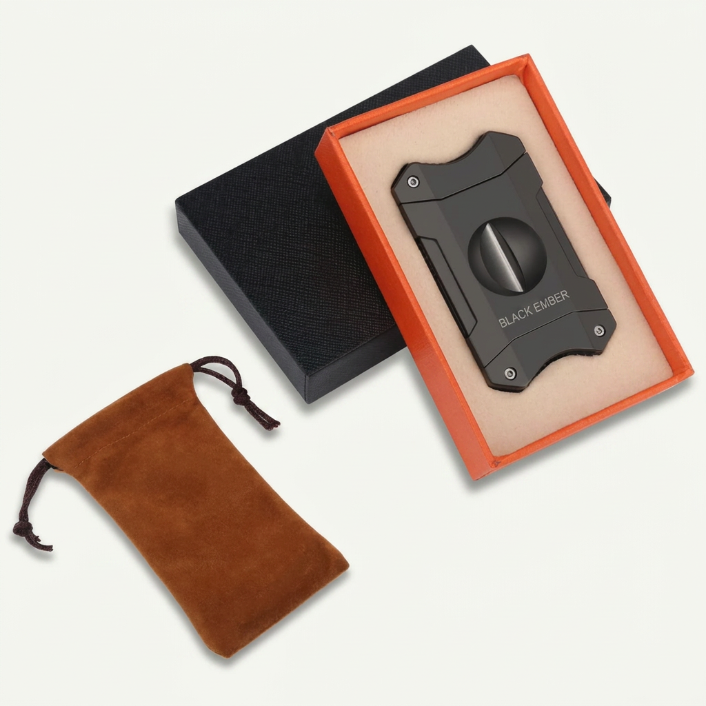 V-Cut Cutter + Stand — Stainless Steel