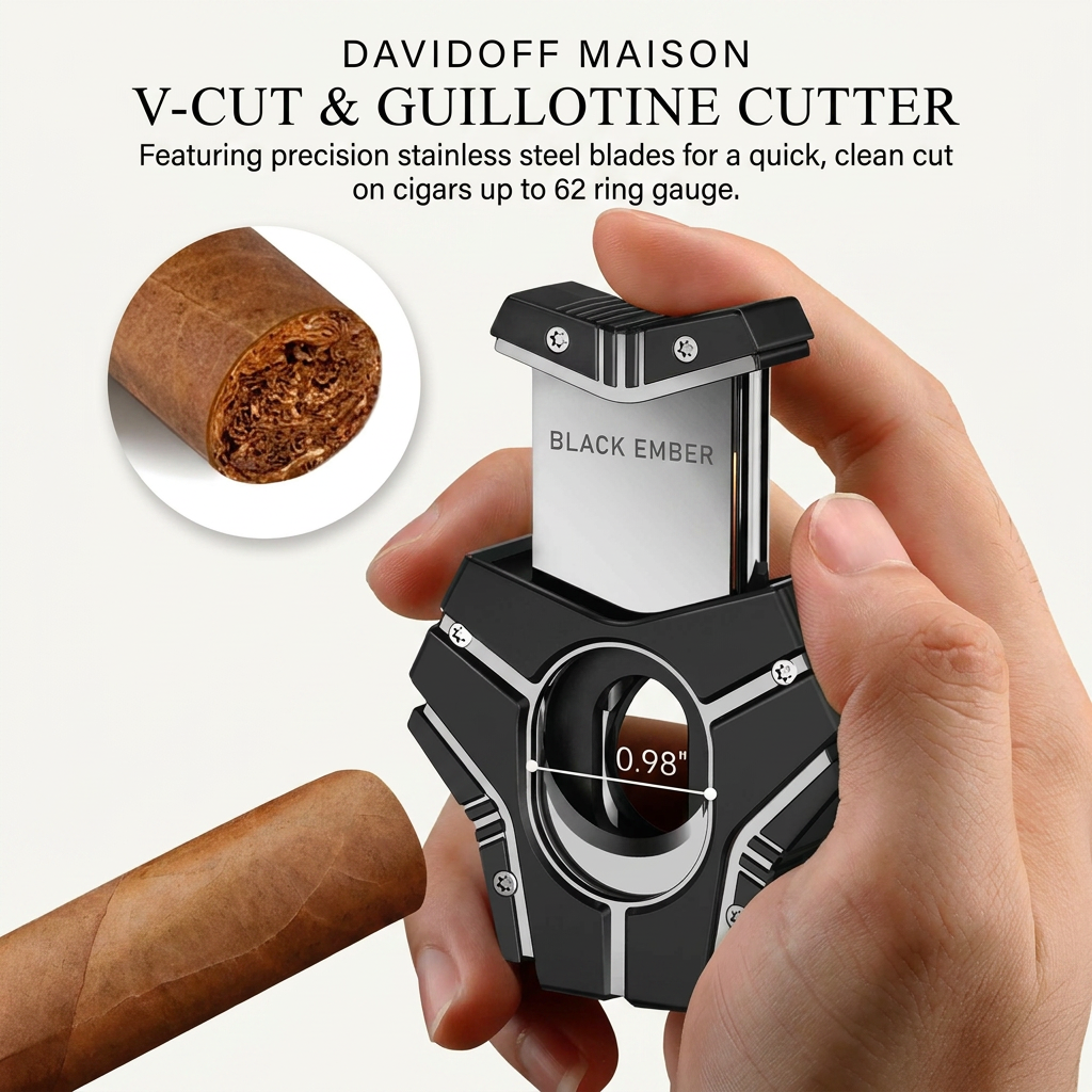3-in-1 Cutter — V-Cut + Guillotine