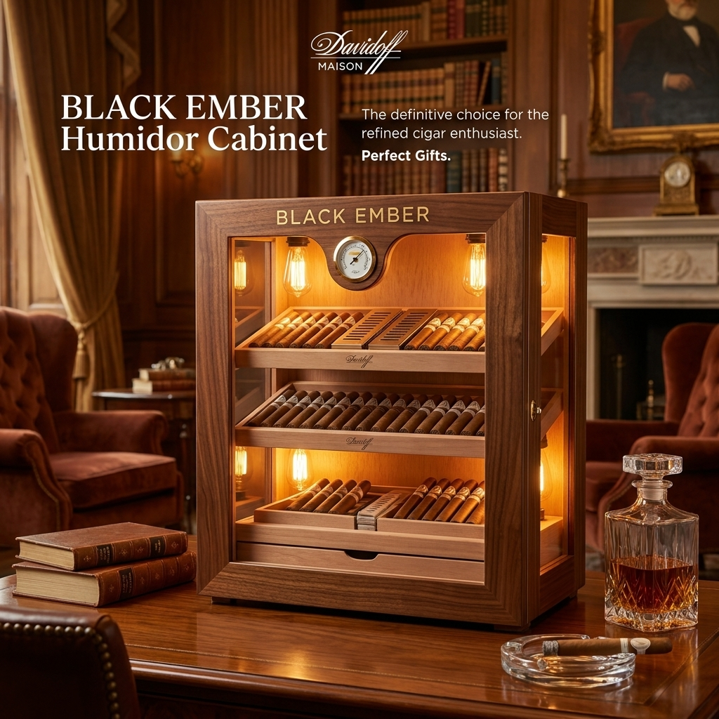 Display Humidor Cabinet — 150 Count