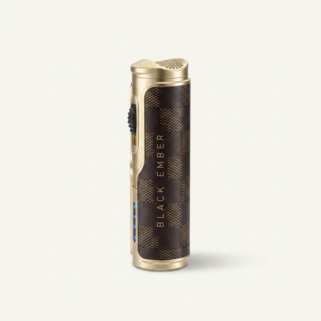 3-in-1 Lighter — Triple Flame (Electric Ignition)