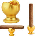 Cigar Stand + Punch — Matte Black