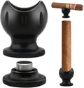 Cigar Stand + Punch — Matte Black