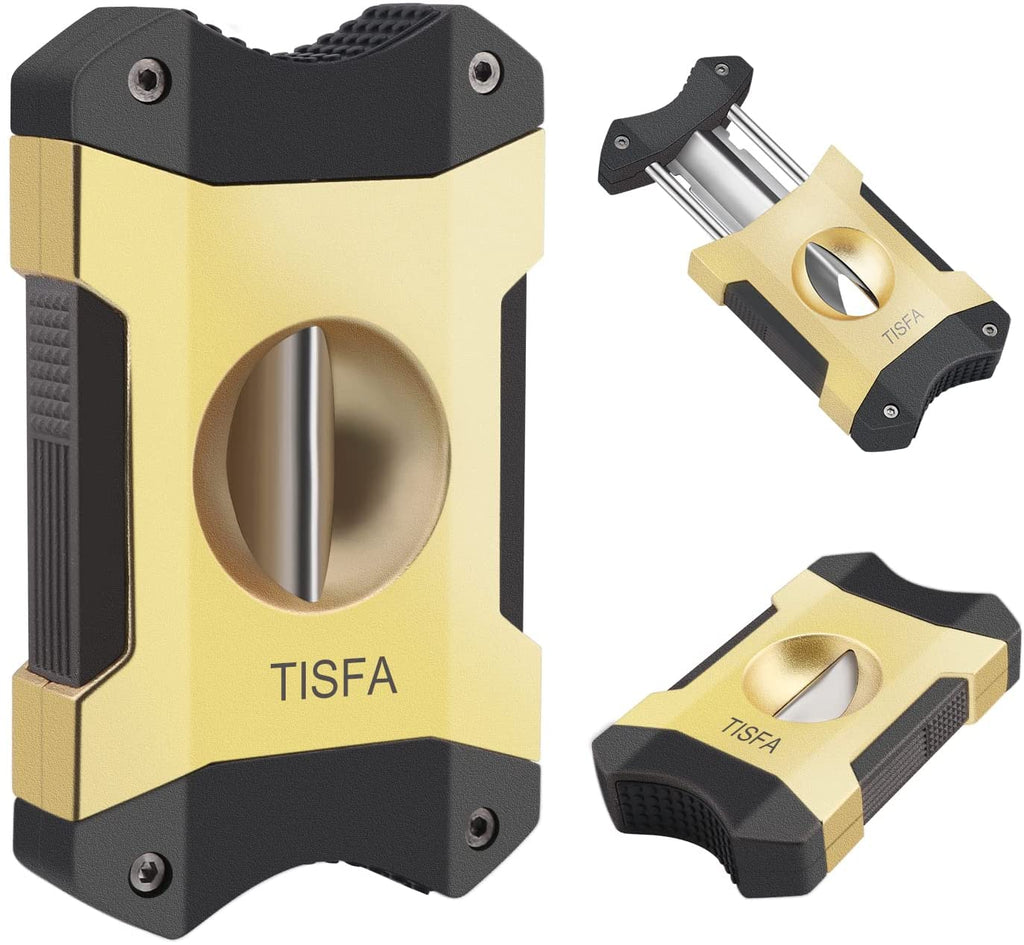 V-Cut Cutter + Stand — Zinc Alloy