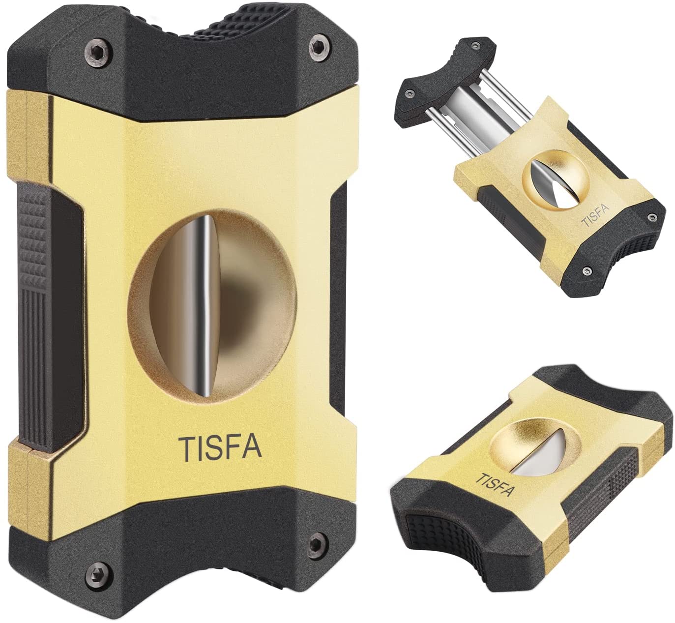 V-Cut Cutter + Stand — Zinc Alloy