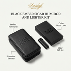 Leather Travel Humidor — 6 Cigars