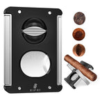 4-in-1 Cutter — V-Cut + Guillotine + Punch + Stand