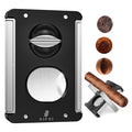4-in-1 Cutter — Guillotine + V-Cut + Punch + Stand