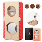 3-in-1 Cutter — Guillotine + V-Cut + Punch