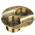 Cigar Ashtray — 2 Slot (Metal)
