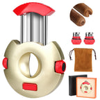 V-Cut Scissors Cutter — Dual Punch