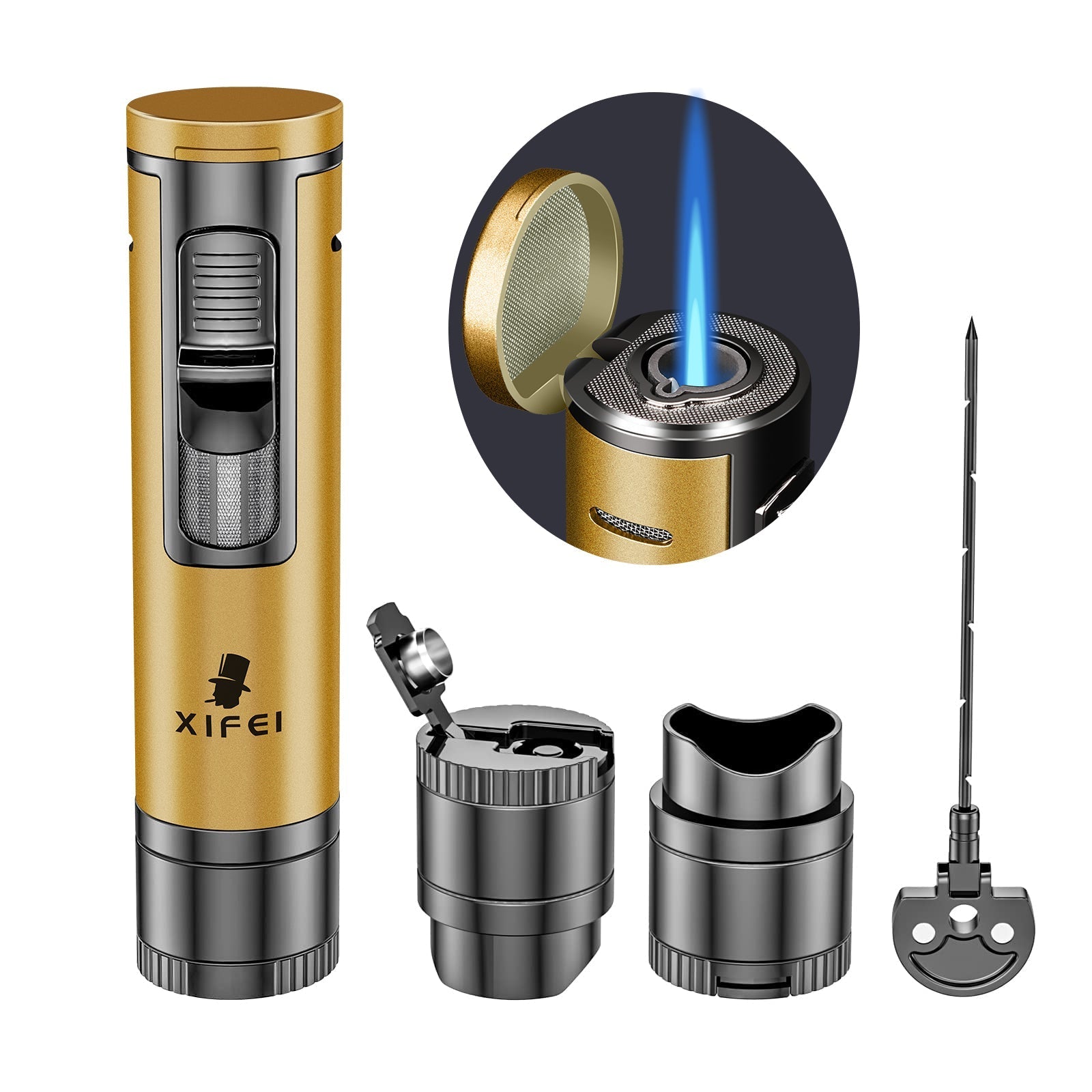 4-in-1 Lighter — Jet Flame