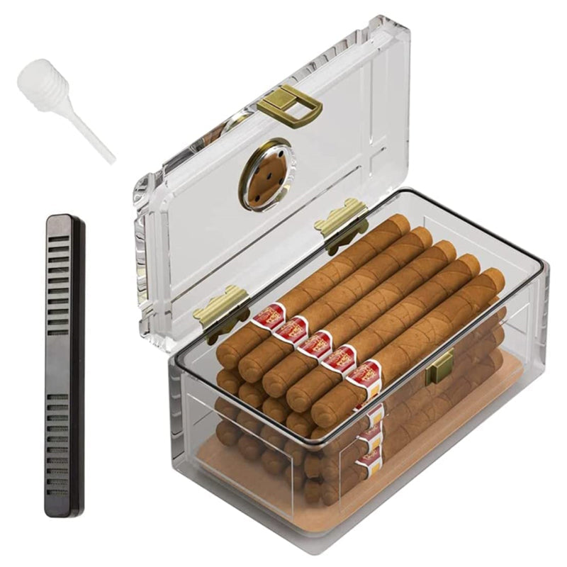 Acrylic Display Humidor — 20 Count