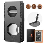 3-in-1 Cutter — Guillotine + V-Cut + Punch