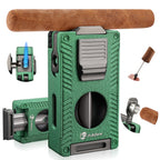 5-in-1 Lighter — Dual Jet + Tools