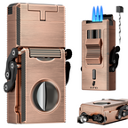 5-in-1 Lighter — Triple Flame (B)