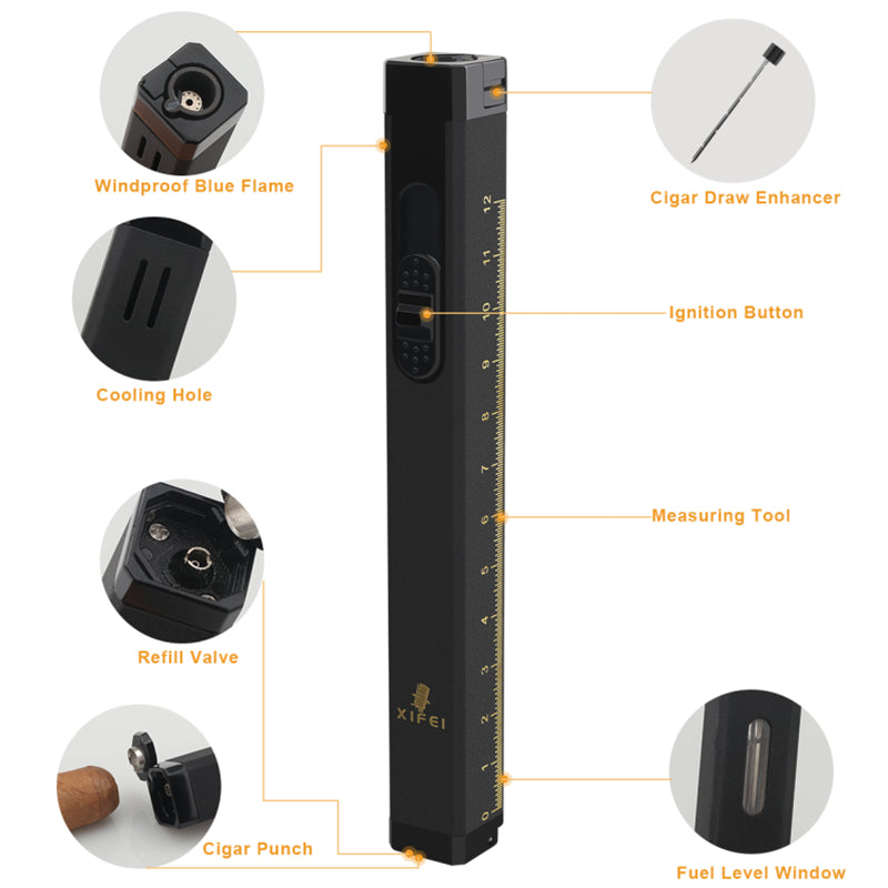5-in-1 Pen Lighter — Triple Flame