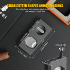 3-in-1 Cutter — Guillotine + V-Cut + Punch