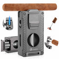 5-in-1 Lighter — Dual Jet + Tools