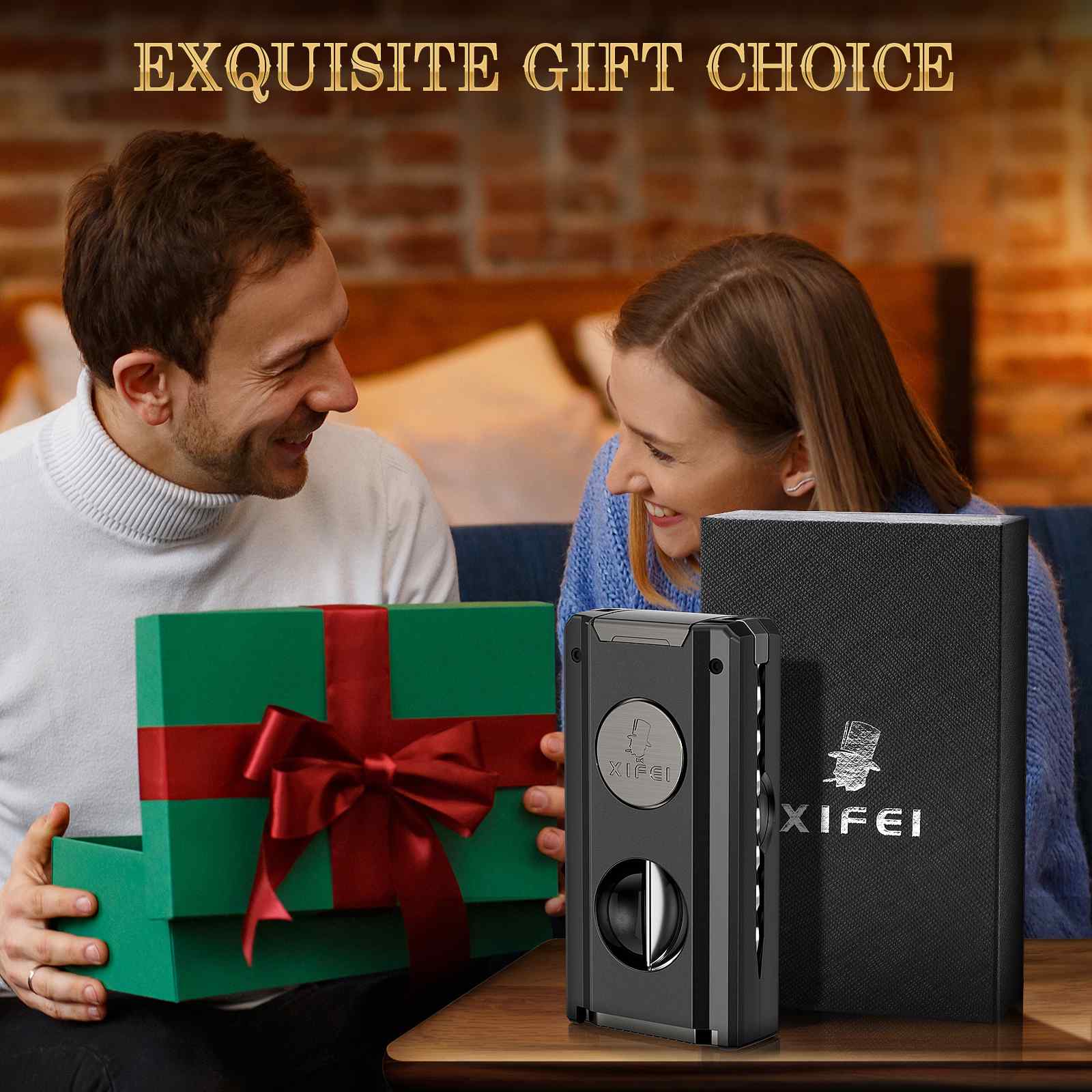 5-in-1 Lighter — Triple Flame (E)