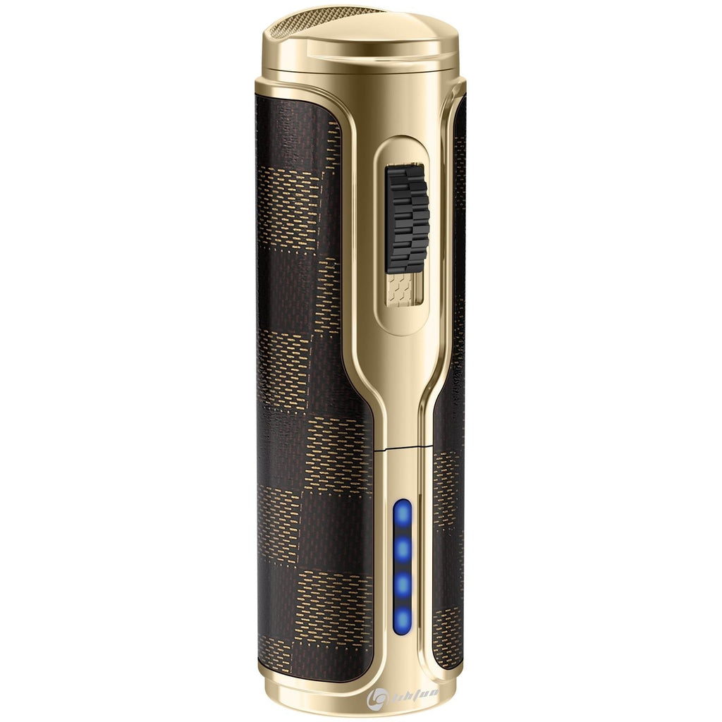3-in-1 Electric Lighter — Triple Jet + USB