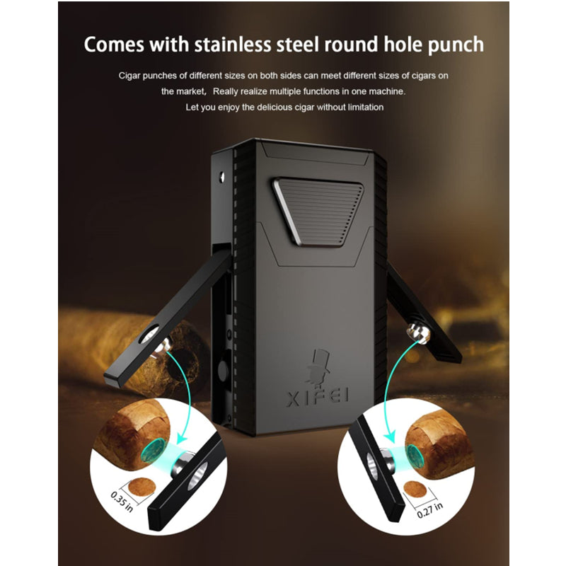 5-in-1 Lighter — Triple Flame