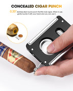 4-in-1 Cutter — Guillotine + V-Cut + Punch + Stand