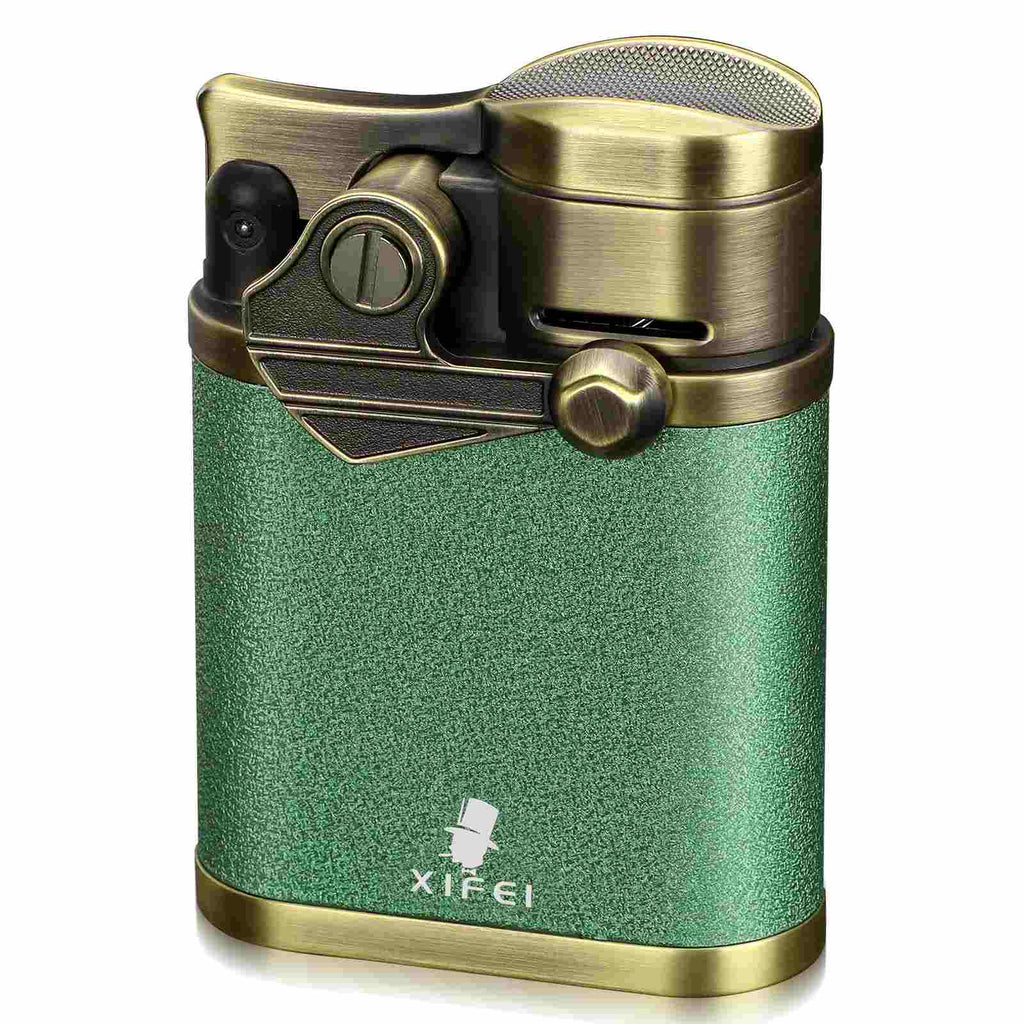 Jet Lighter — Quad Flame + Stand