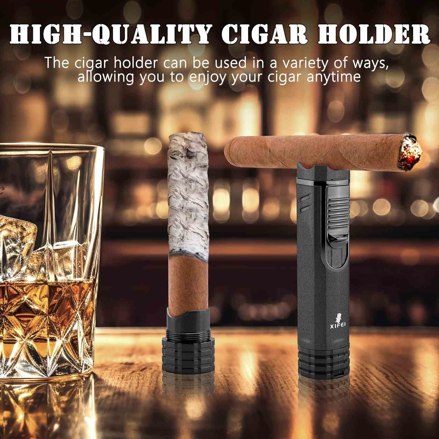 4-in-1 Lighter — Triple Jet