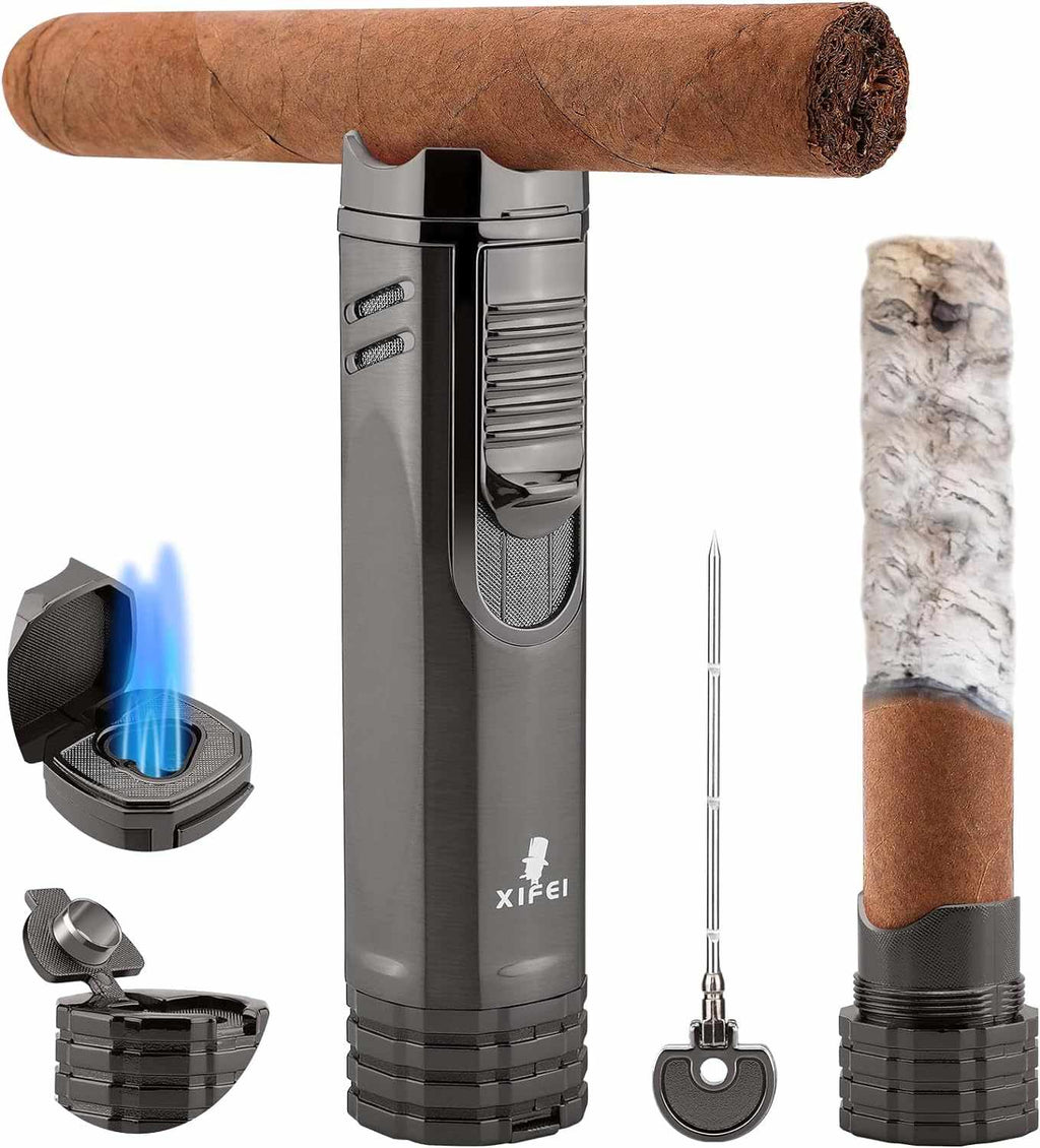 4-in-1 Lighter — Triple Jet