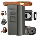 6-in-1 Desktop Lighter — Quad Flame