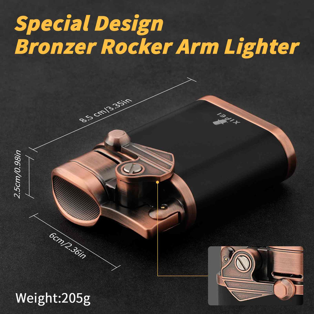 Jet Lighter — Quad Flame + Stand