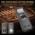 5-in-1 Lighter — Dual Flame