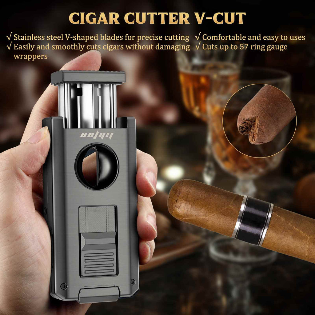 5-in-1 Lighter — Double Flame