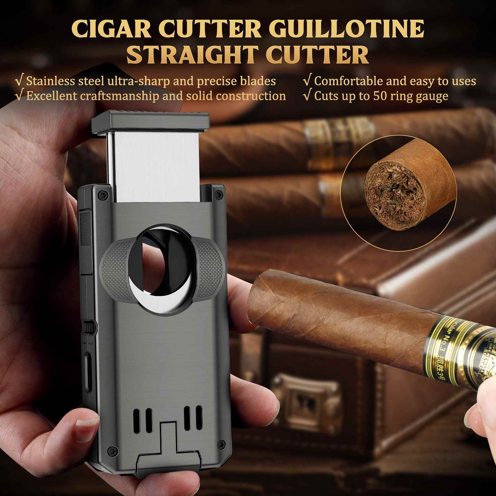5-in-1 Lighter — Double Flame