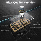 Acrylic Humidor — 50 Count