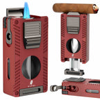 5-in-1 Lighter — Dual Jet + Tools