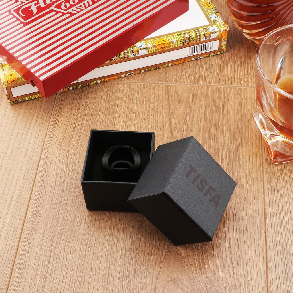 Cigar Stand + Punch — Matte Black