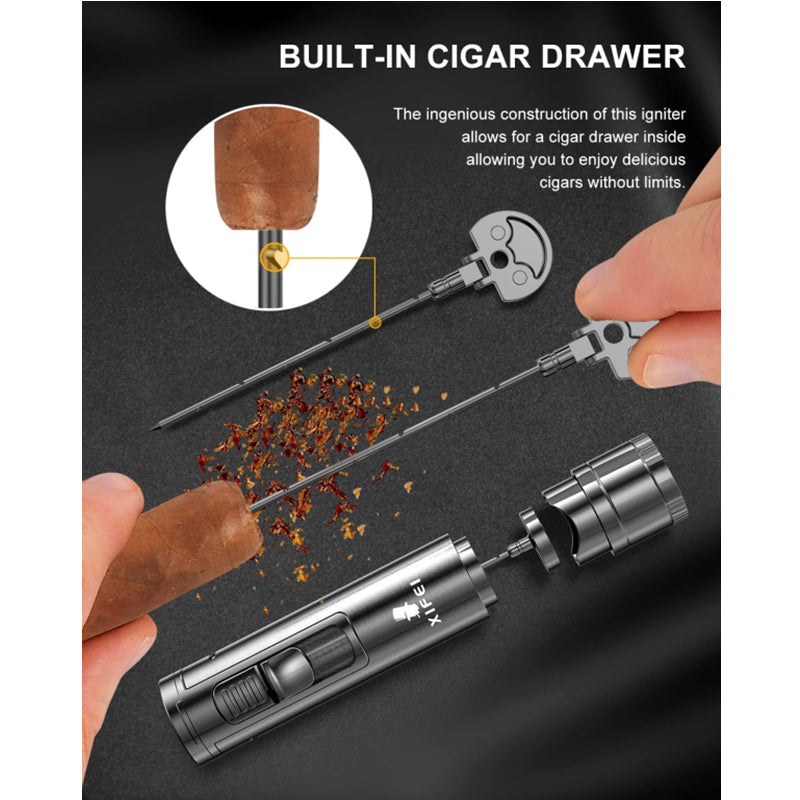 4-in-1 Lighter — Jet Flame