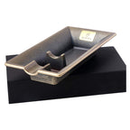 Cigar Ashtray — Single Slot (Bronze)
