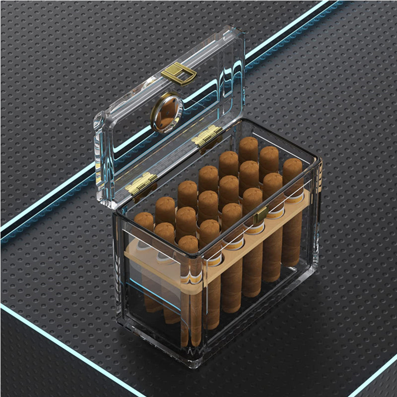 Acrylic Display Humidor — 50 Count
