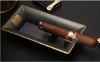 Cigar Ashtray — Single Slot (Bronze)